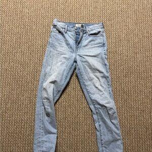 Madewell perfect Vintage Blue Jeans size 25